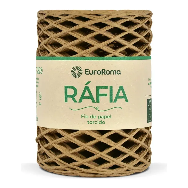 Fio de Papel Torcido Ráfia – EuroRoma – 100 m