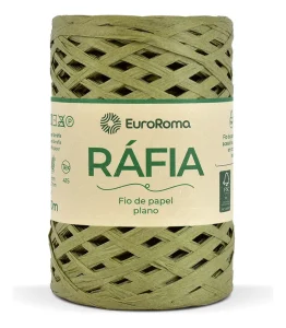 Fio De Papel Plano EuroRoma Rafia 100m