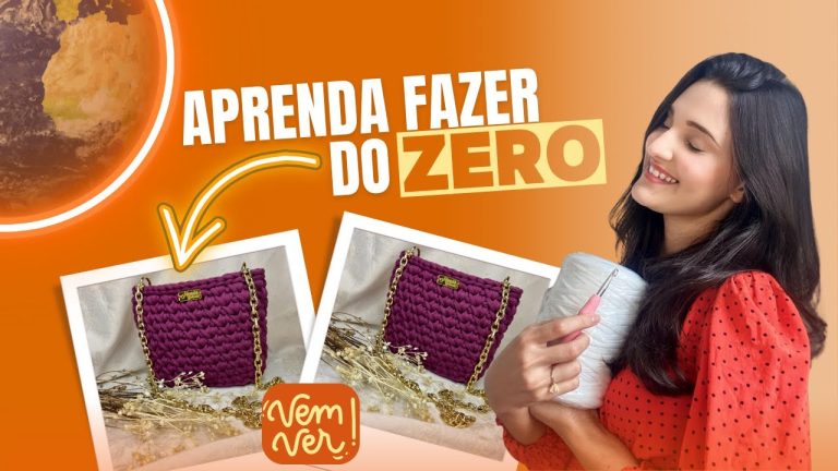 Bolsa de Fio de Malha Fácil para Iniciantes – Passo a Passo