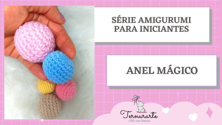 Anel Mágico Amigurumi para Iniciantes – Aula Rápida