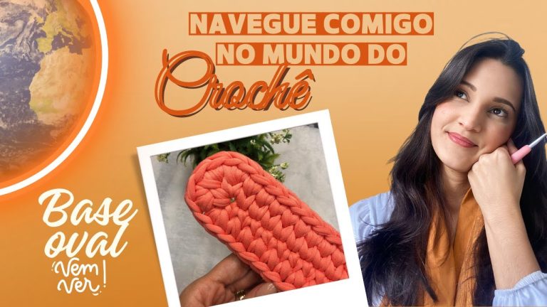 Base Oval de Fio de Malha para Iniciantes – Passo a Passo