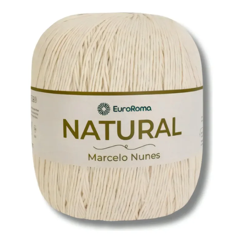 Barbante Natural Marcelo Nunes Cru – EuroRoma – Nº 6 – 795 m