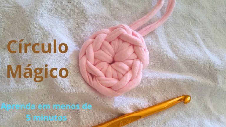 Círculo Mágico de Crochê em Menos de 5 Minutos para Iniciantes