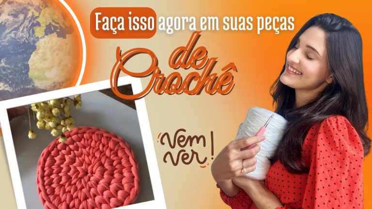 Base Redonda em Fio de Malha para Iniciantes – Passo a Passo