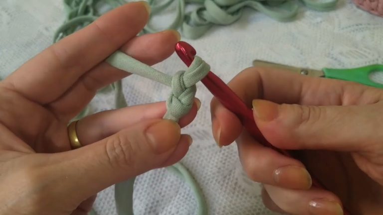 Correntinha de Crochê com Fio de Malha para Iniciantes