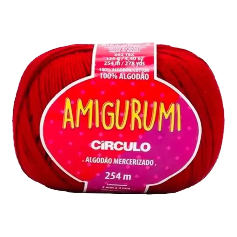 Fio Amigurumi – Círculo – 254 m